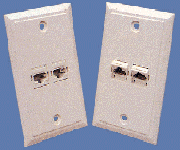 Cat 6 Plate and Jacks